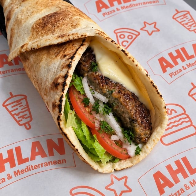 Kabob wrap.