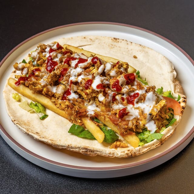 Chicken Shawarma Wrap.