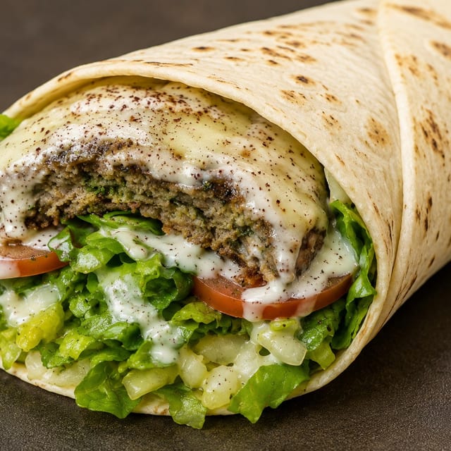 Kabob wrap.