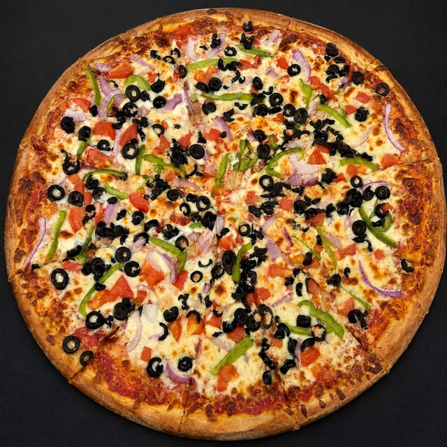 Vegetarian Pizza.